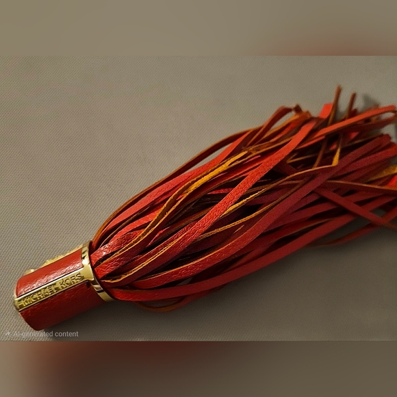 Michael Kors Orange Leather Handbag - Picture 7 of 8